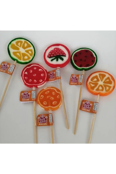 Candy Alaiye Polonya Lolipop Şeker 50 Adet.