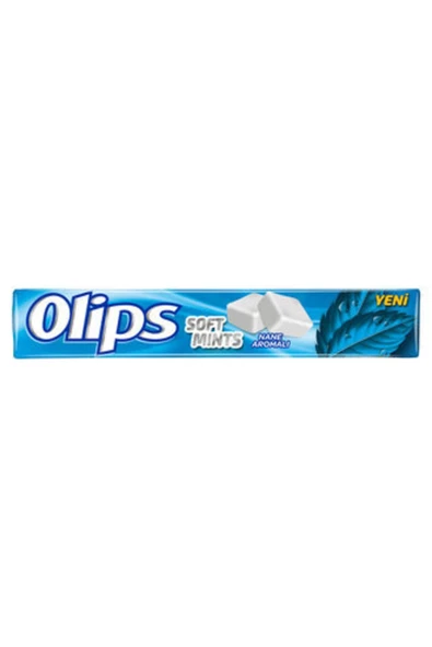 Olips Soft Mints Nane Aromalı Yumuşak Şekerleme 47 G * 10 Adet