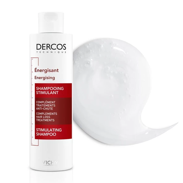Vichy Dercos Energisant Saç Dökülmesine Karşı Şampuan 200ml - 8