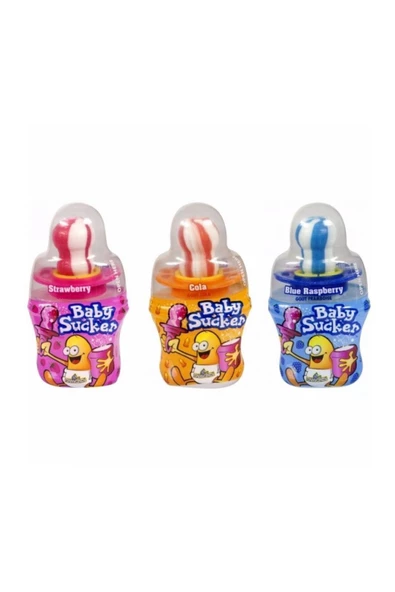 ELLO CANDY Biberon Emzikli Şeker 32 G 3 Adet