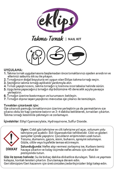 Takma Tırnak Bej Oval - 2