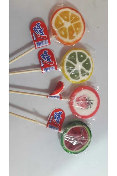 Atlas Shop Candy Laylaylom El Yapımı Lolipop Şeker 10 ADET