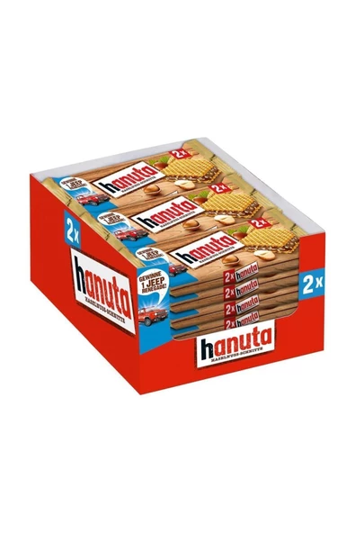Hanuta 44 gr 2'li Gofret - 18 Adet (1 Koli) - 2