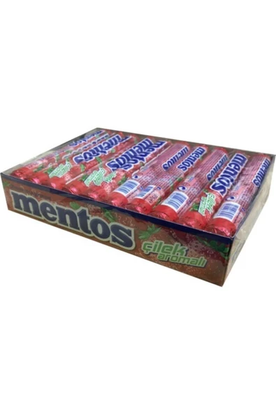 Vivident 38 Gr Mentos Stick Cilekli 20 Adet
