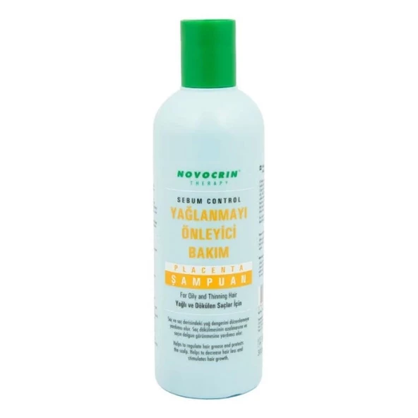 Novocrin Placenta Yağlanmayı Önleyici Bakım Şampuanı 300ml - 1