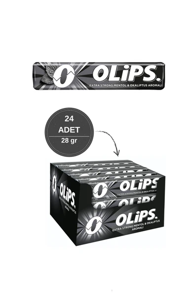 Olips Keskin Mentol 28gr 24'lü Paket