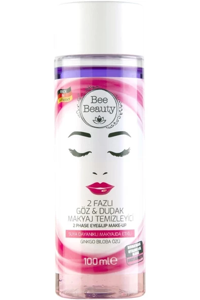 Bee Beauty Fazlı Göz Ve Dudak Makyaj Temizleyici 100 ml