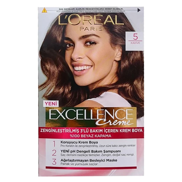 Loreal Paris Excellence Creme Saç Boyası 5 Kahve