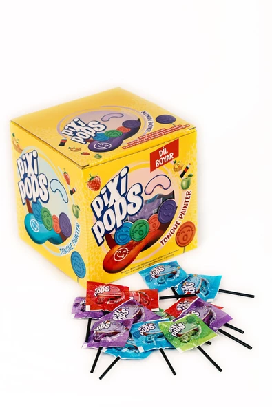 PIXI POPS Dil Boyayan Şeker - 2