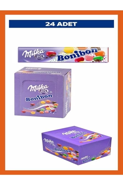Milka Bonibon Draje Şeker 24 Adet 24,3gr (1 KUTU)