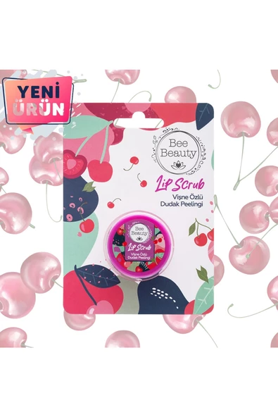 Bee Beauty Vişneli Dudak Peelingi 13 gr