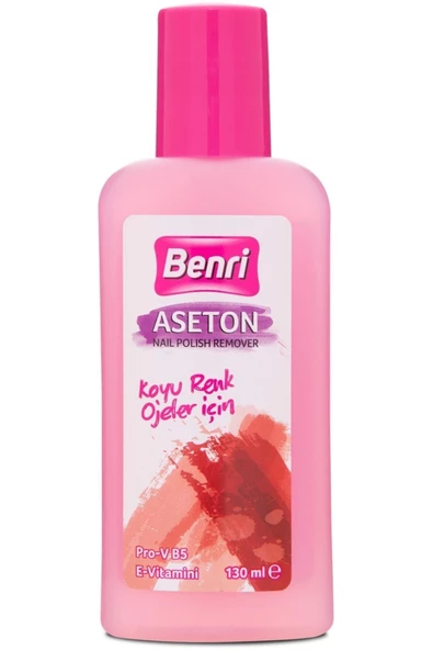 Benri Marka: Aseton Koyu Renk Ojeler Için 130 Ml Kategori: Oje