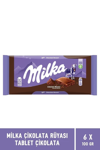 Milka Çikolata Rüyası 100gr - 6 Adet