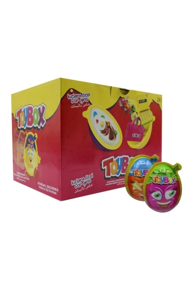 Toybox Max Yumurta Kız 20 Gr X 24 Adet'li