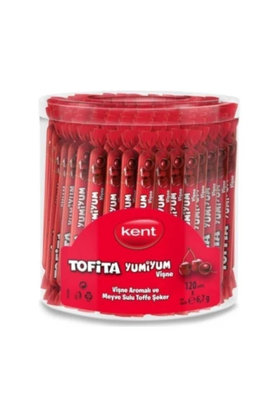 Olips Kent Tofita Yumiyum Vişne 120'li Kutu