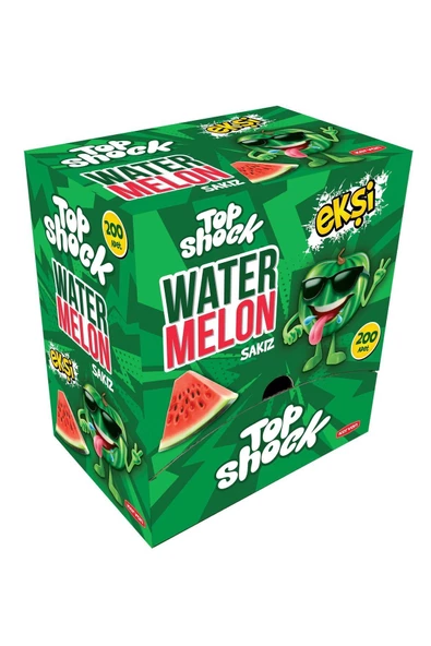 Kervan water melon karpuz aromalı şeker 200 adet 1 kutu