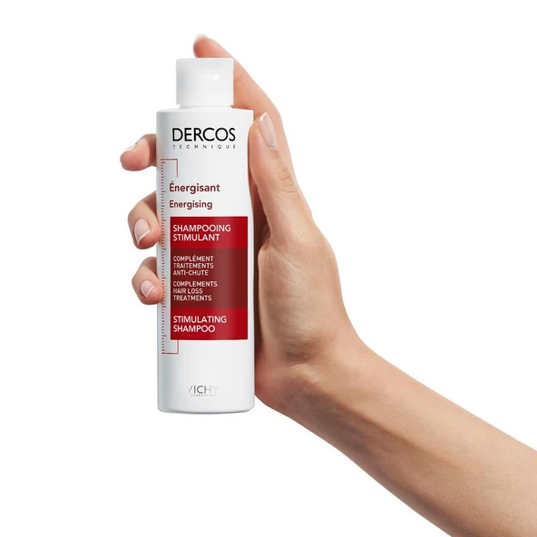 Vichy Dercos Energisant Saç Dökülmesine Karşı Şampuan 200ml - 6