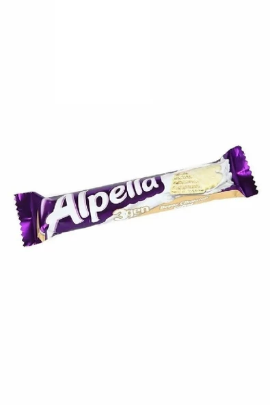 Ülker Alpella Üçgen Beyaz Çikolatalı Gofret 24 Adet - 2