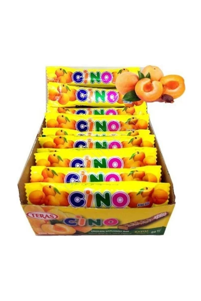 Teras Cino King Size Kayısılı Çikolata 22 gr - 60 Ad Çikolata