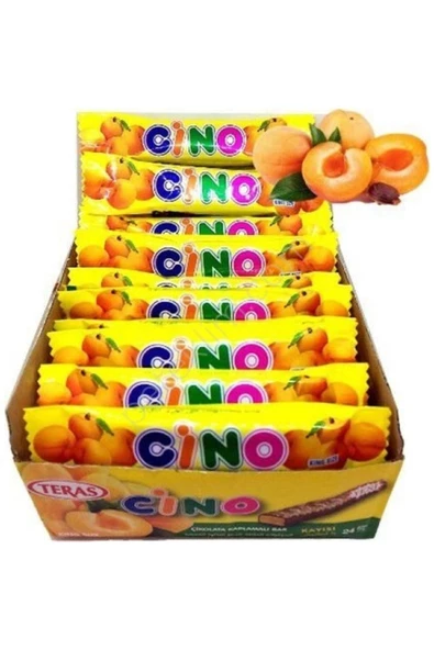 Teras Cino Çikolata Kayısılı 8 Gr - 120 Ad