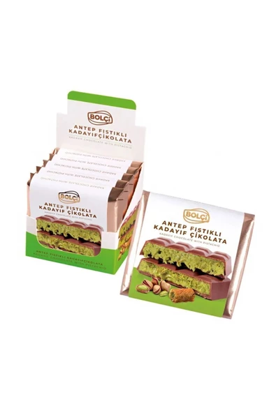 fresh in city antep fıstıklı kadayıf çikolata meşhur dubai çikolatası 100 gr x 1 adet