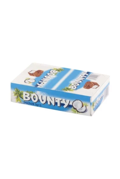 Bounty Hindistan Cevizli Çikolata 57 gr (24 Adet)