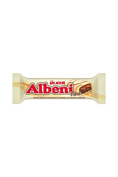 Ülker Albeni Beyaz Çikolata Kaplı Bar 144 Adet
