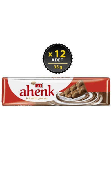 Eti Ahenk Bol Sütlü Baton Çikolata 35 g