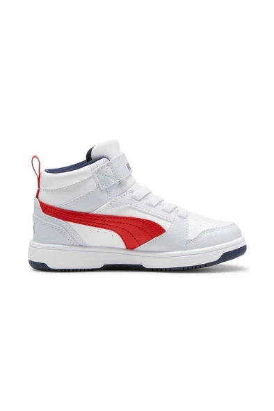 Puma Rebound V6 Mid AC+PS 393832 09 Çocuk Sneaker Ayakkabı Çok Renkli 28-35 - 3