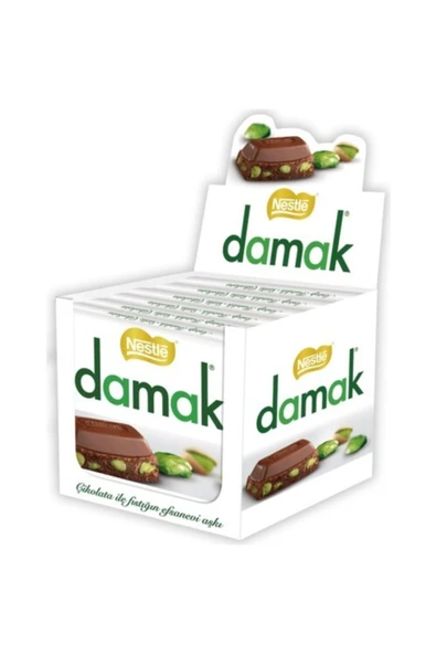 Nestle Damak Kare Çikolata 63 gr 6'lı Kutu