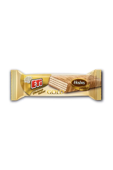 Eti Çikolatalı Gofret Gold (1*36)