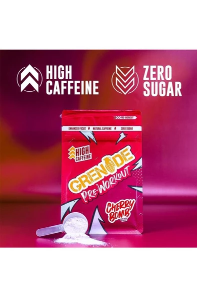 Grenade Pre-Workout Cherry Bomb 330 gr - 2