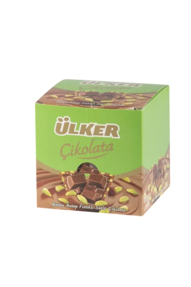 Ülker Çikolata Fıstıklı Kare 65 gr (6 ADET)