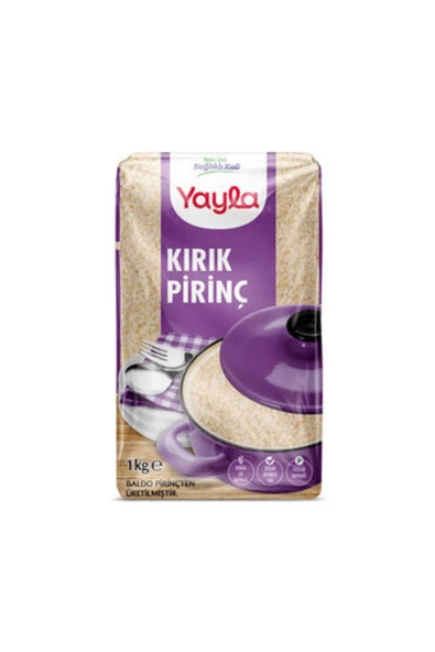 Yayla Kırık Pirinç 1 Kg ( 4 Adet )