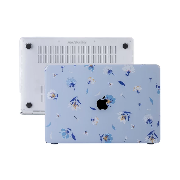 Macbook Air Kılıf 13 inç Flower04 (Eski USB'li Model 2010-2017) A1369 A1466 ile Uyumlu - 3
