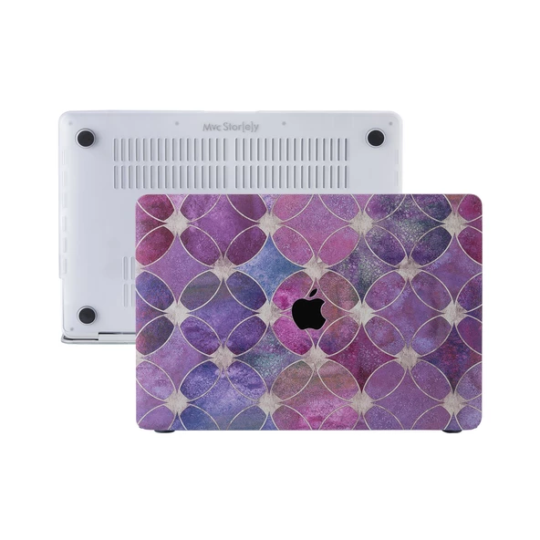 Macbook Air Kılıf 13 inç Flower04 (Eski USB'li Model 2010-2017) A1369 A1466 ile Uyumlu - 2