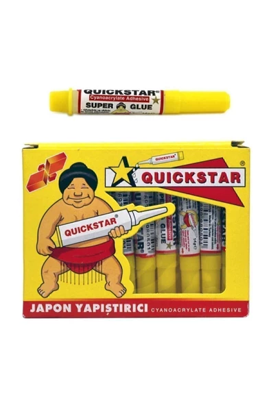 Quickstar Japon Yapıştırıcı 50'li Paket