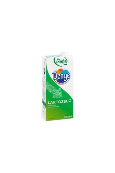 Pınar Laktozsuz Denge Süt 1 Lt