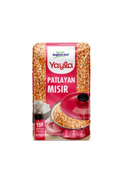 Yayla Patlayan Mısır 500 G ( 4 Adet )