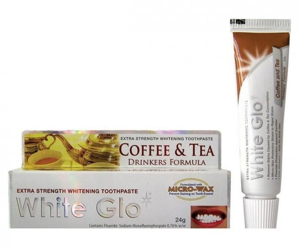 White Glo Coffee Tea Diş Macunu 24Gr