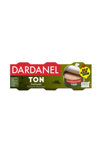 Dardanel 12'li Dardanel Zeytinyağlı Ton Balığı 3x75 Gr.