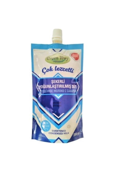 green way Moloko Yoğunlaştırılmış Süt Reçeli 350 gr Poşet