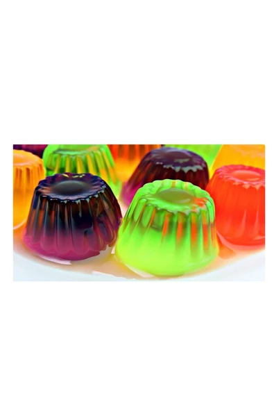 Fresh 12 Adet Karışık Meyveli Jöle Mini Jöle Meyve Aromalı (10 Gr) Nostaljik - 2