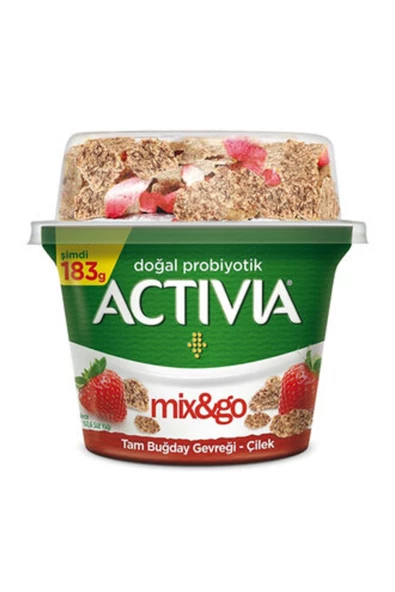 Danone Activia Mıx & Go Çilek 183G