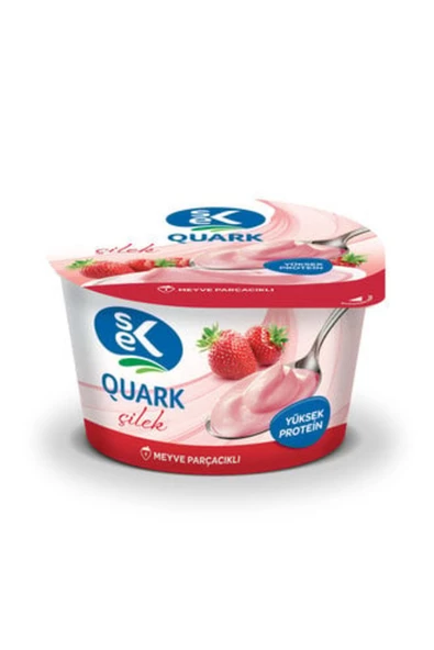 Sek ( ETİ PETİTO HEDİYE ) Sek Quark Çilek 140 G ( 2 ADET )