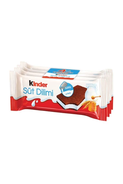 Kinder Kinder Süt Dilimi 4X28 G