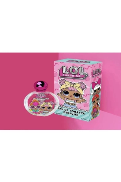 L.O.L. SURPRISE Lol Lisanslı Parfüm Edt 50ml Yuvarlak Kapak