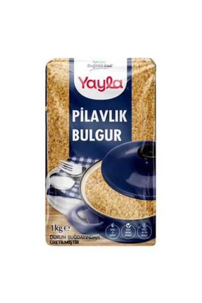 Yayla Pilavlık Bulgur 1 Kg ( 4 Adet )