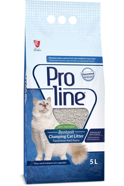 Pro Line Proline Bentonit Kedi Kumu 5 Lt.