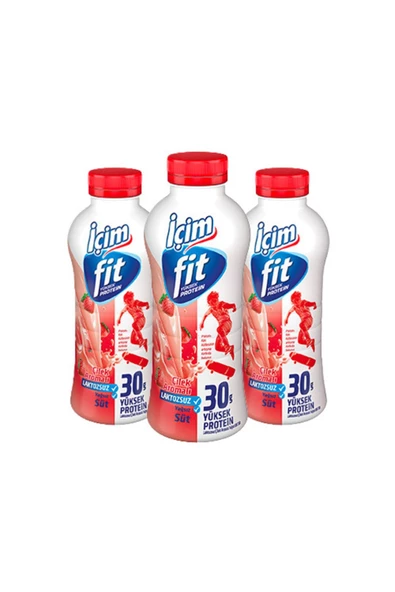 İçim Fit Çilekli Süt 3 X 500 Ml